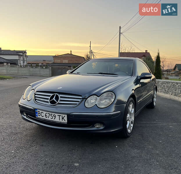 Купе Mercedes-Benz CLK-Class 2002 в Львові