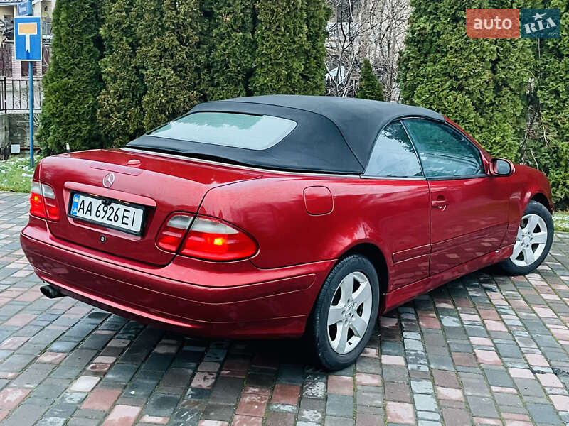 Кабриолет Mercedes-Benz CLK-Class 2001 в Ивано-Франковске