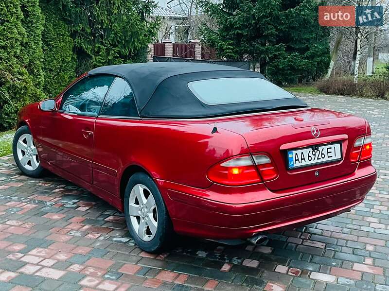 Кабриолет Mercedes-Benz CLK-Class 2001 в Ивано-Франковске