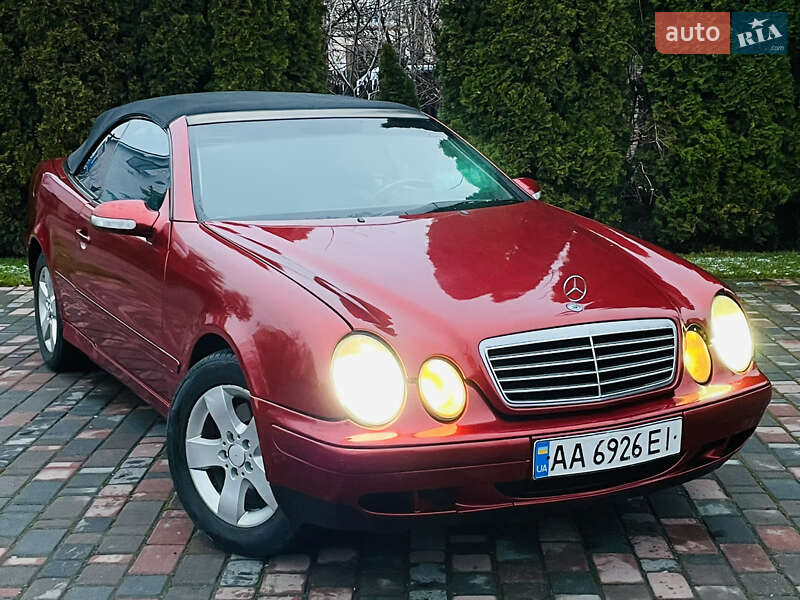 Кабриолет Mercedes-Benz CLK-Class 2001 в Ивано-Франковске