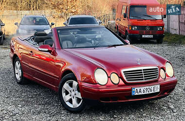 Кабриолет Mercedes-Benz CLK-Class 2001 в Ивано-Франковске