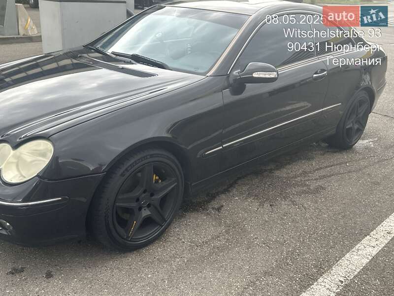 Купе Mercedes-Benz CLK-Class 2002 в Днепре