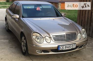 Седан Mercedes-Benz E-Class 2002 в Черновцах