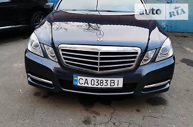 Mercedes-Benz E-Class 2012