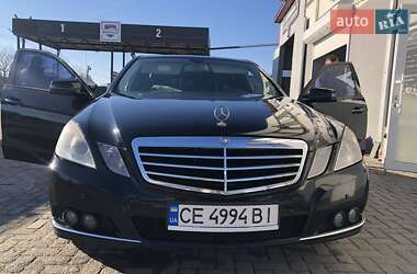 Седан Mercedes-Benz E-Class 2011 в Чернівцях