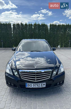 Mercedes-Benz E-Class 2011