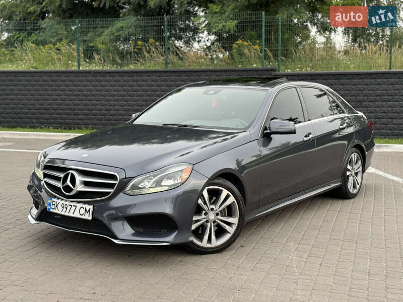 Mercedes-Benz E-Class 2015 Mercedes-Benz E-Class 2015