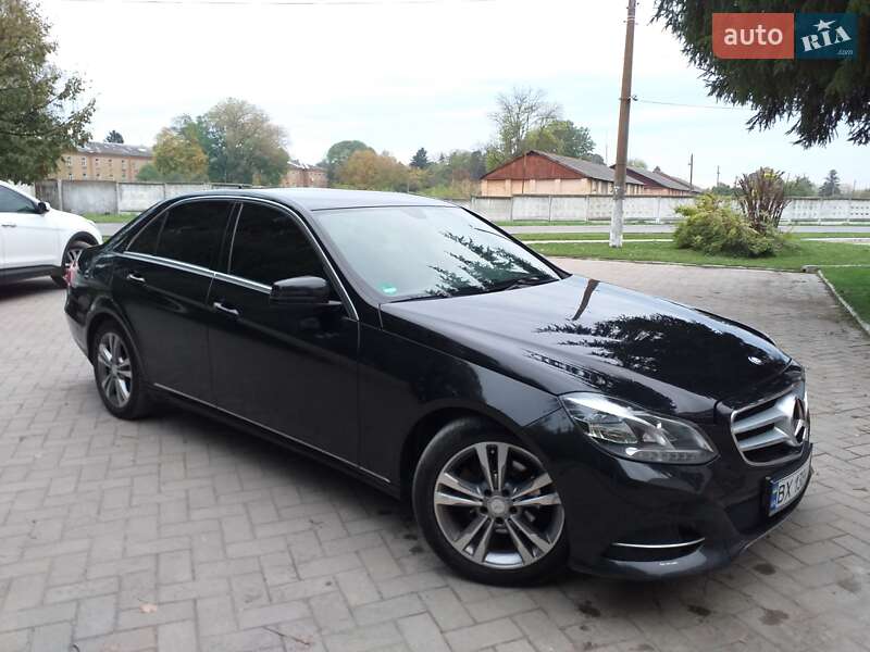 Mercedes-Benz E-Class 2013