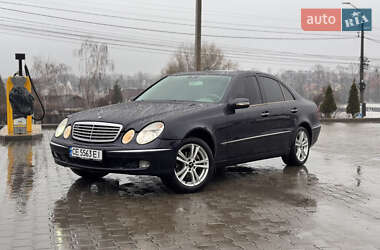 Седан Mercedes-Benz E-Class 2002 в Черновцах