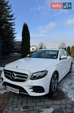 Mercedes-Benz E-Class 2019