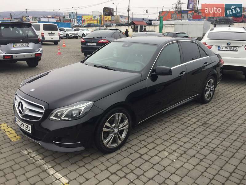 Седан Mercedes-Benz E-Class 2014 в Черновцах