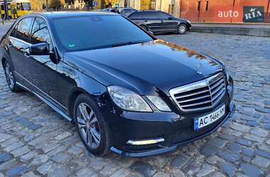 Седан Mercedes-Benz E-Class 2013 в Львові