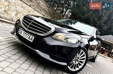 Седан Mercedes-Benz E-Class 2013 в Солотвине