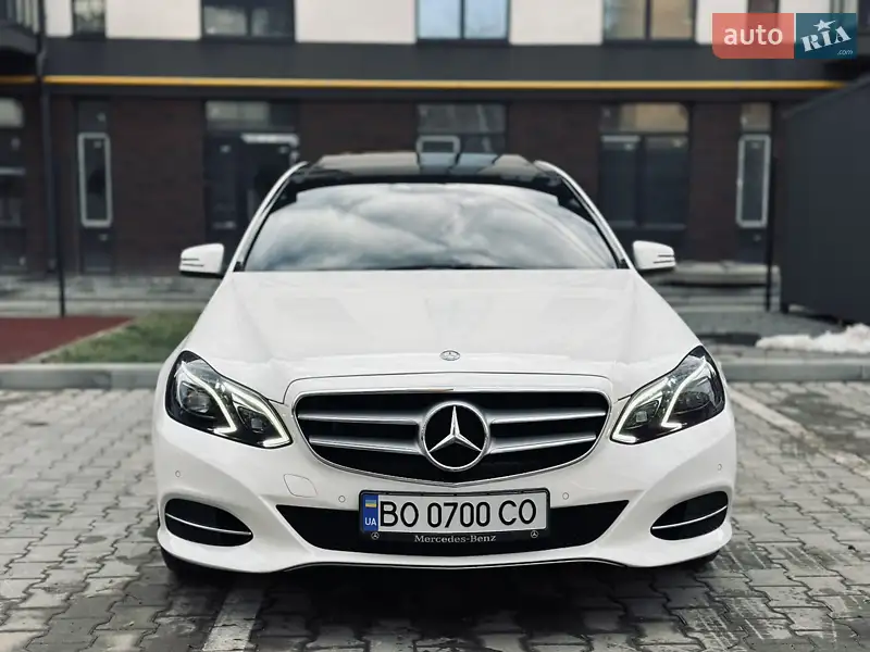 Mercedes-Benz E-Class 2013