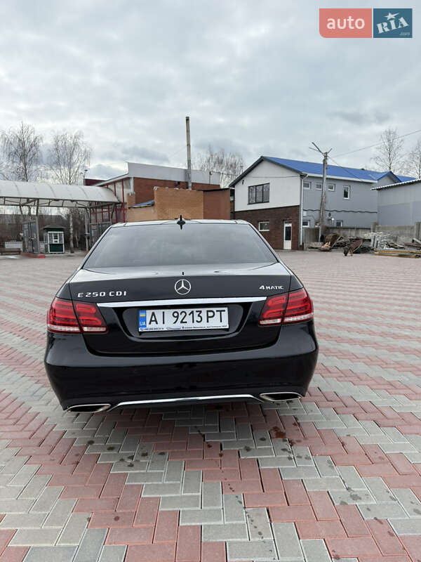 Седан Mercedes-Benz E-Class 2014 в Білій Церкві