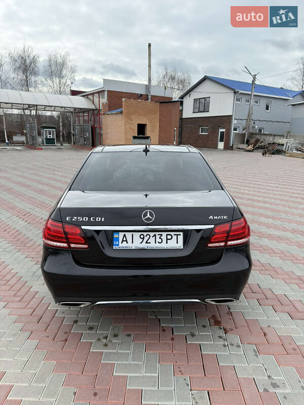 Седан Mercedes-Benz E-Class 2014 в Білій Церкві