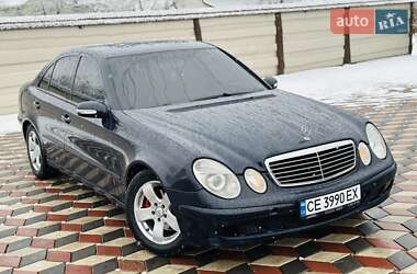 Седан Mercedes-Benz E-Class 2002 в Чернівцях