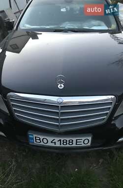 Mercedes-Benz E-Class 2012 Mercedes-Benz E-Class 2012