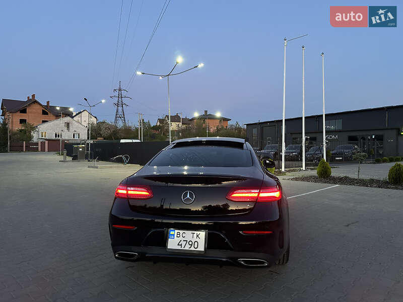 Купе Mercedes-Benz E-Class 2018 в Львове