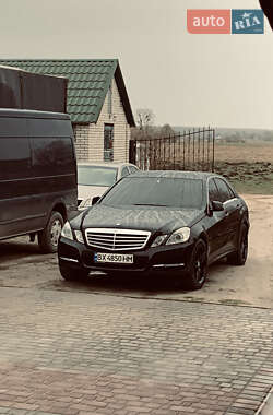 Mercedes-Benz E-Class 2012