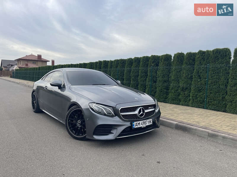 Купе Mercedes-Benz E-Class 2018 в Луцке фото 3 Купе Mercedes-Benz E-Class 2018 в Луцке