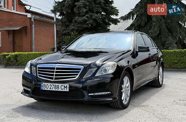 Mercedes-Benz E-Class 2013