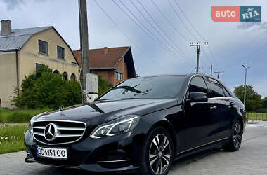 Седан Mercedes-Benz E-Class 2015 в Львове