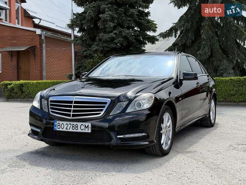 Mercedes-Benz E-Class 2013