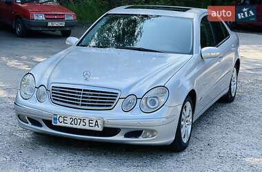 Седан Mercedes-Benz E-Class 2002 в Чернівцях