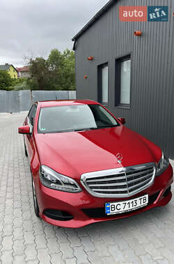 Седан Mercedes-Benz E-Class 2014 в Львові