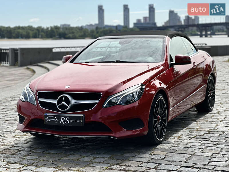 Кабриолет Mercedes-Benz E-Class 2014 в Киеве