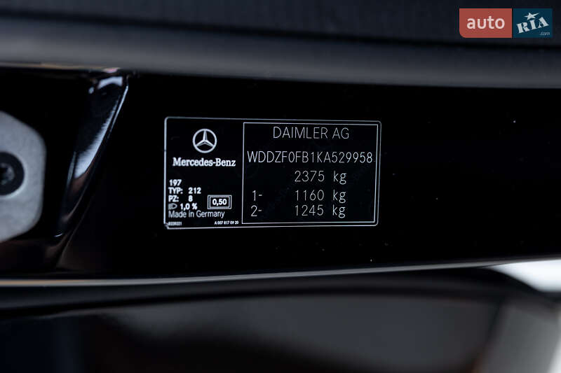 Седан Mercedes-Benz E-Class 2018 в Житомирі