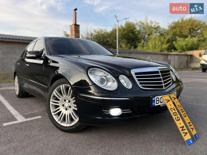 Седан Mercedes-Benz E-Class 2007 в Львове