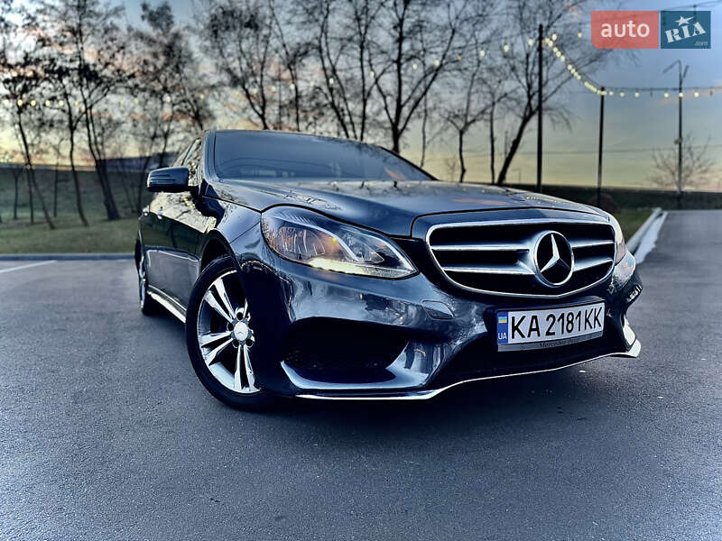 Mercedes-Benz E-Class 2013