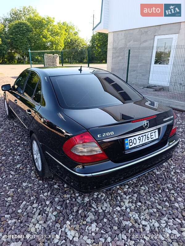 Седан Mercedes-Benz E-Class 2007 в Бучачі