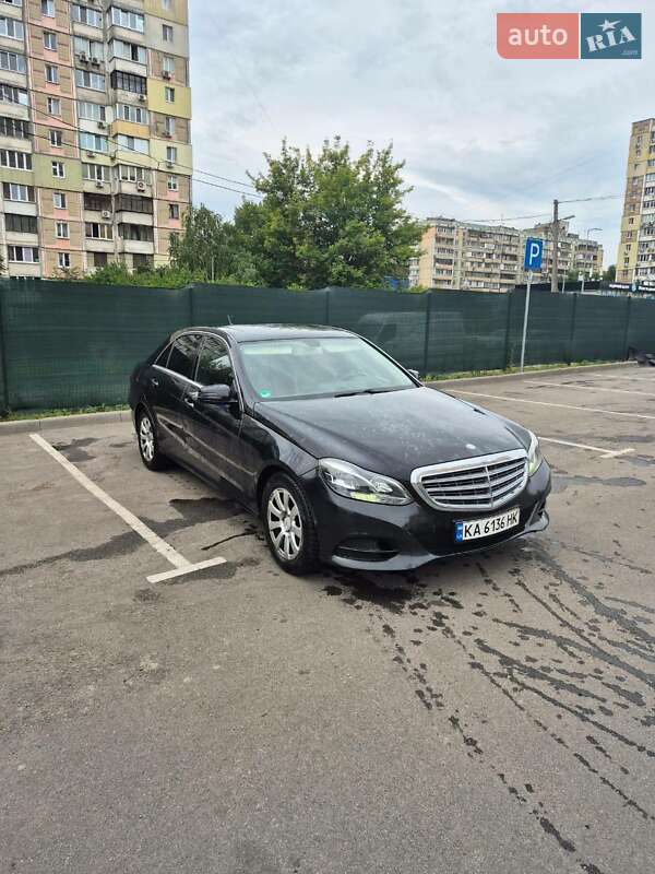 Mercedes-Benz E-Class 2013