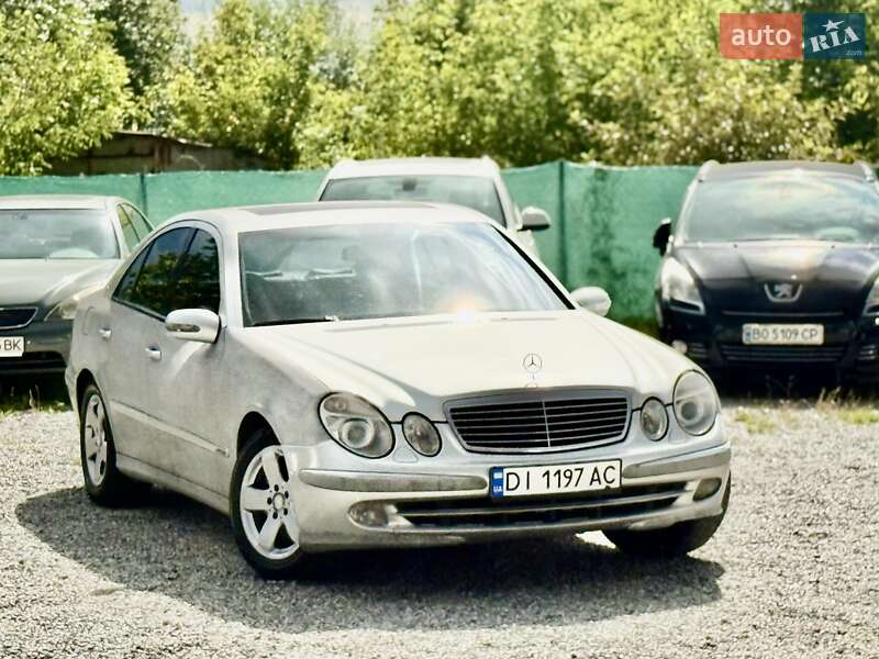 Седан Mercedes-Benz E-Class 2002 в Тернополі