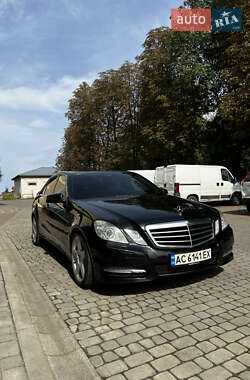 Mercedes-Benz E-Class 2012