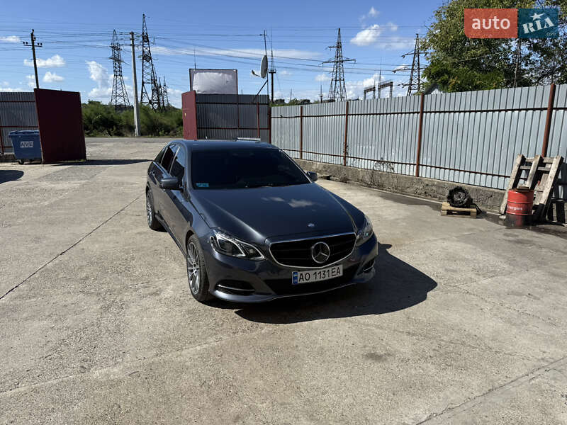 Mercedes-Benz E-Class 2013