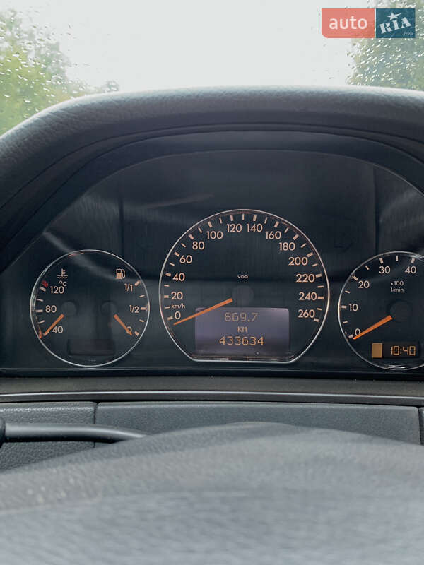 Седан Mercedes-Benz E-Class 2000 в Андрушівці фото 12 Седан Mercedes-Benz E-Class 2000 в Андрушівці