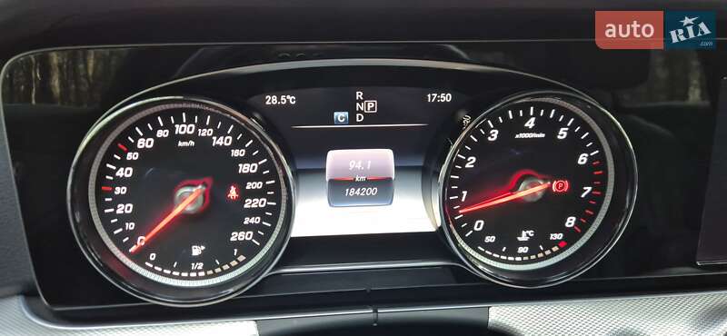Седан Mercedes-Benz E-Class 2017 в Дніпрі