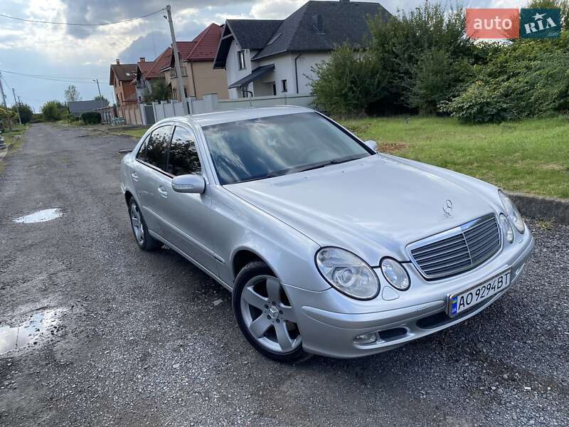 Седан Mercedes-Benz E-Class 2003 в Мукачево фото 5 Седан Mercedes-Benz E-Class 2003 в Мукачево