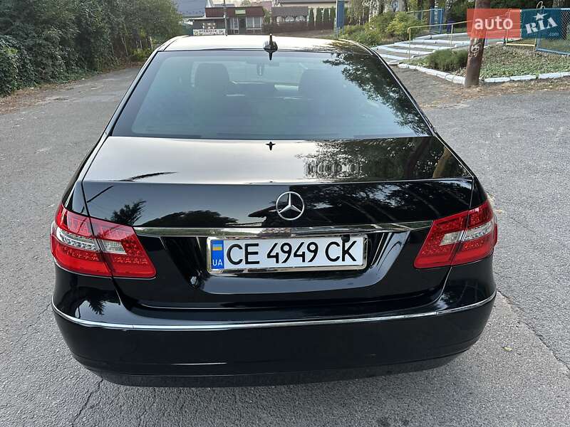 Седан Mercedes-Benz E-Class 2011 в Заставній фото 8 Седан Mercedes-Benz E-Class 2011 в Заставній