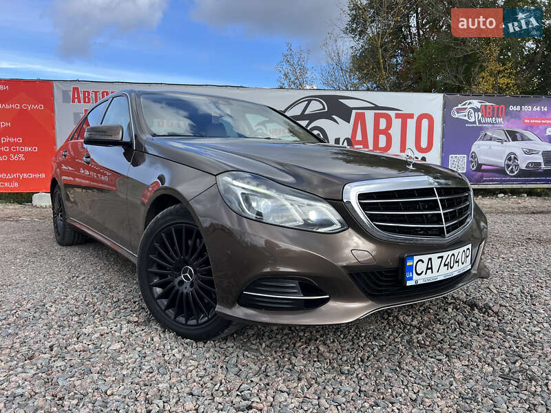 Mercedes-Benz E-Class 2013