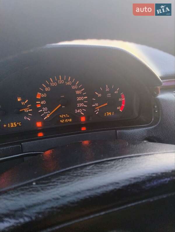 Седан Mercedes-Benz E-Class 1997 в Чернівцях фото 13 Седан Mercedes-Benz E-Class 1997 в Чернівцях