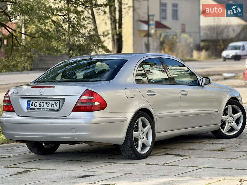 Седан Mercedes-Benz E-Class 2004 в Межгорье фото 6 Седан Mercedes-Benz E-Class 2004 в Межгорье