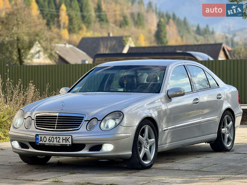 Седан Mercedes-Benz E-Class 2004 в Межгорье фото 13 Седан Mercedes-Benz E-Class 2004 в Межгорье