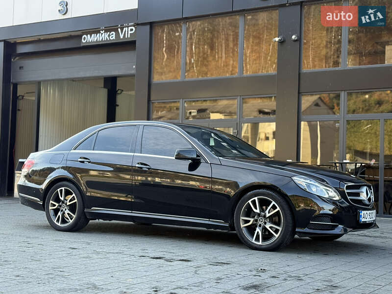 Седан Mercedes-Benz E-Class 2013 в Межгорье фото 9 Седан Mercedes-Benz E-Class 2013 в Межгорье