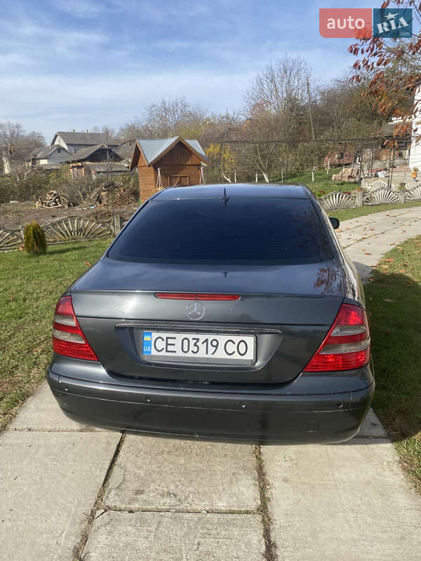 Седан Mercedes-Benz E-Class 2004 в Кицмани фото 8 Седан Mercedes-Benz E-Class 2004 в Кицмани