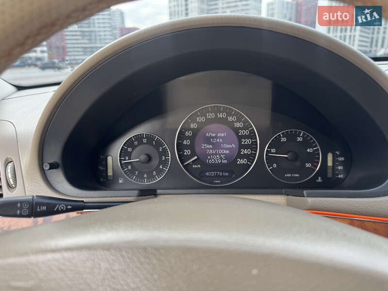 Седан Mercedes-Benz E-Class 2003 в Киеве фото 9 Седан Mercedes-Benz E-Class 2003 в Киеве